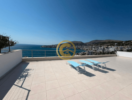 Penthouse 2+1 në shitje me verandë 112 m² dhe parkim 3