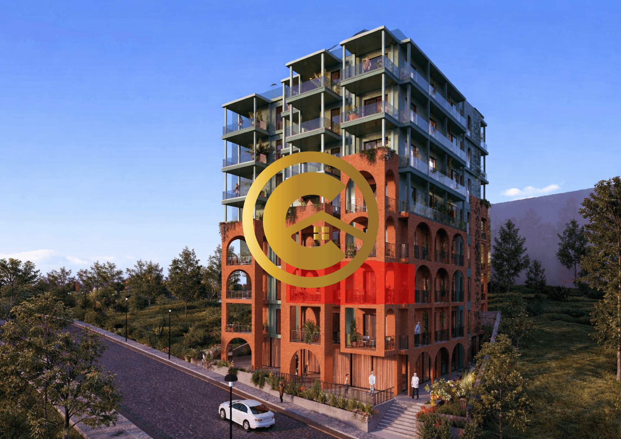 Apartament 2+1 në shitje në Sarandë | 118.9 m² me ballkon të madh 1