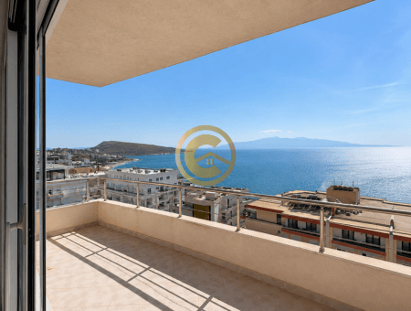 Shitet apartament i ri 2+1 me pamje deti, vetëm 200 m nga deti – Sarandë
