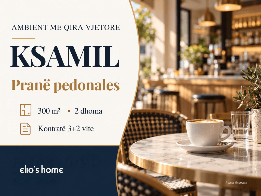 Ambient me qira vjetore në Ksamil