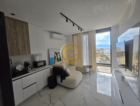 Apartament 1+1 luksoz në shitje me pamje nga deti dhe parkim 2