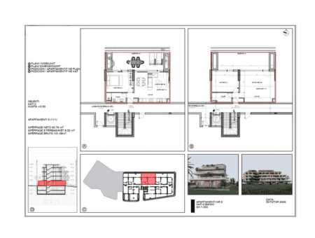 Apartament 1+1 Elitar në Ksamil – Hapësirë Rekord dhe Cilësi Investimi 2