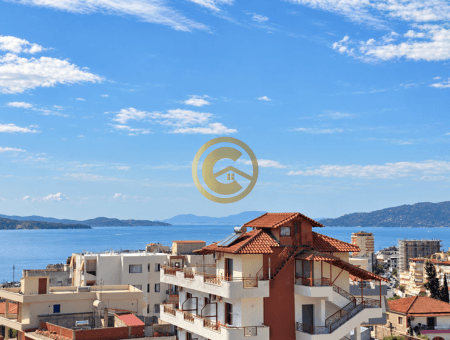 Apartament 1+1 në shitje në Sarandë me pamje ballore nga deti 2