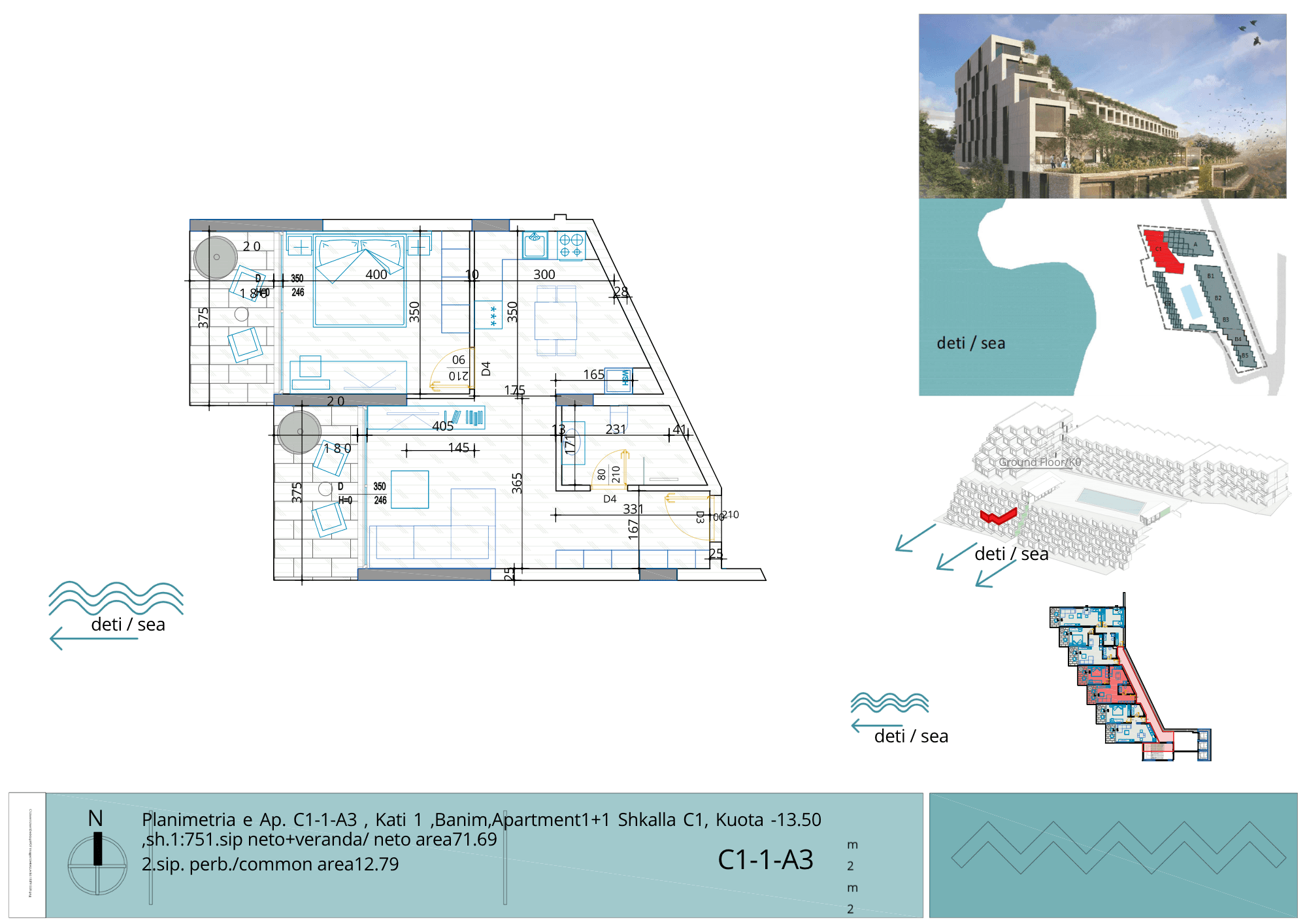 APARTAMENT 1+1 NË SHITJE 2