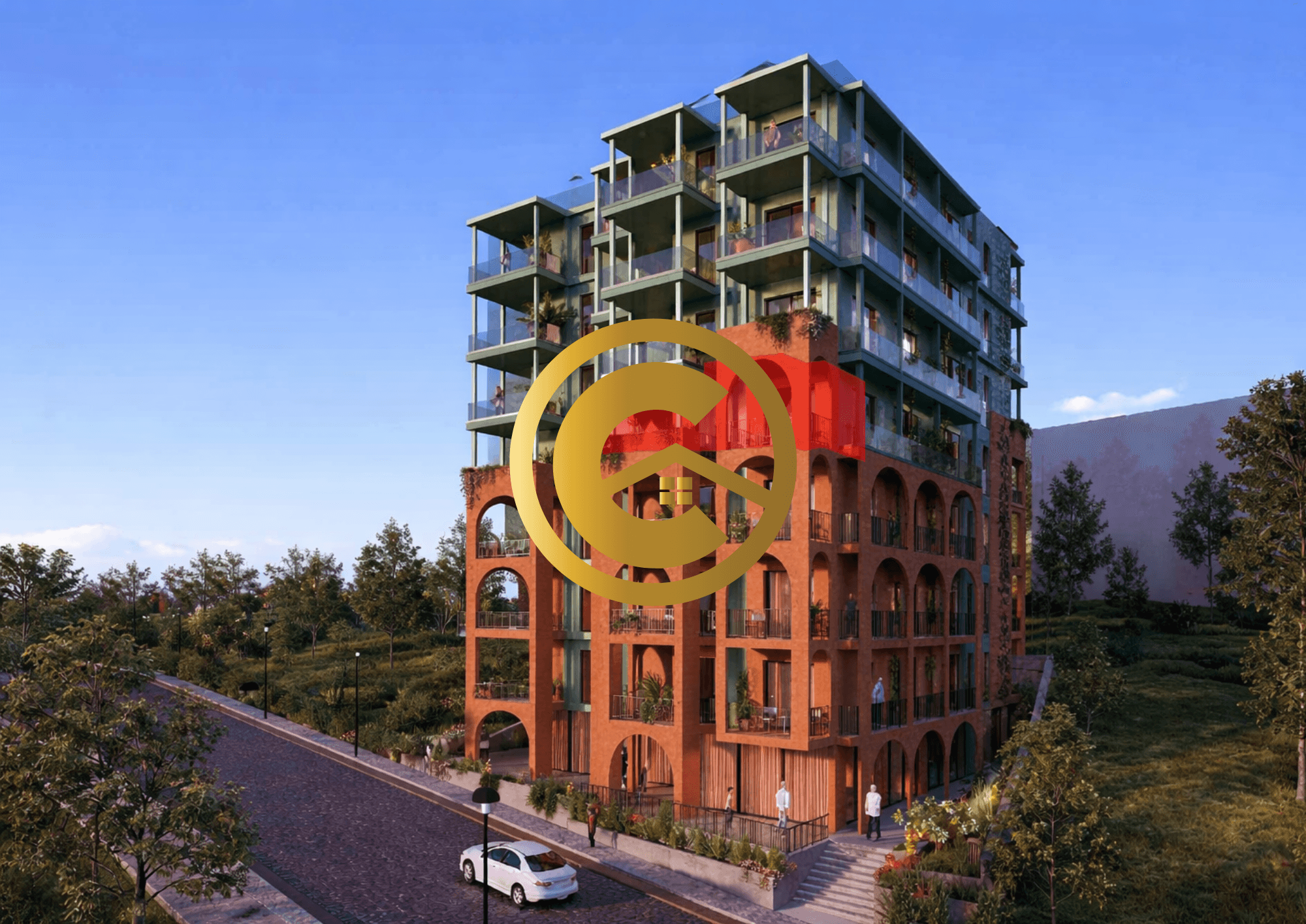 Apartament 1+1 me pamje deti në shitje në Sarandë | 84 m² në ndërtim të ri 1