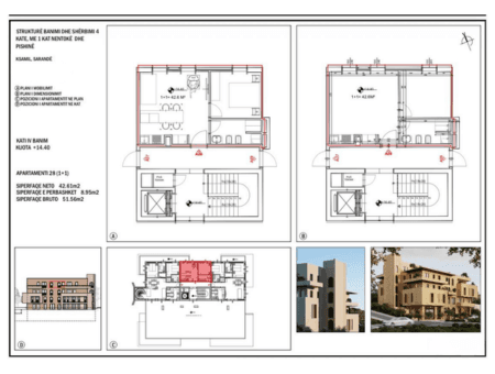 Apartament 1+1 në Ksamil