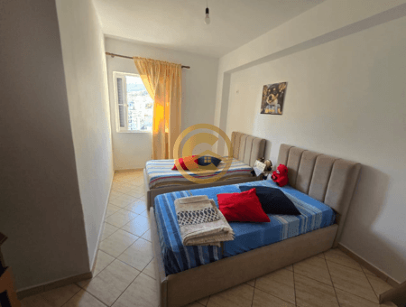 Apartament 3+1+2 me Qira Afatgjatë në Rrugën Butrinti, Sarandë – Pamje Deti | 550 €/Muaj 2