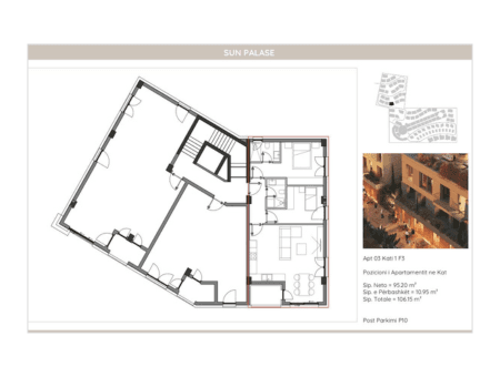 Apartament 2+1 për shitje në Sun Palasë, Palasë – Investim premium pranë detit Jon 2