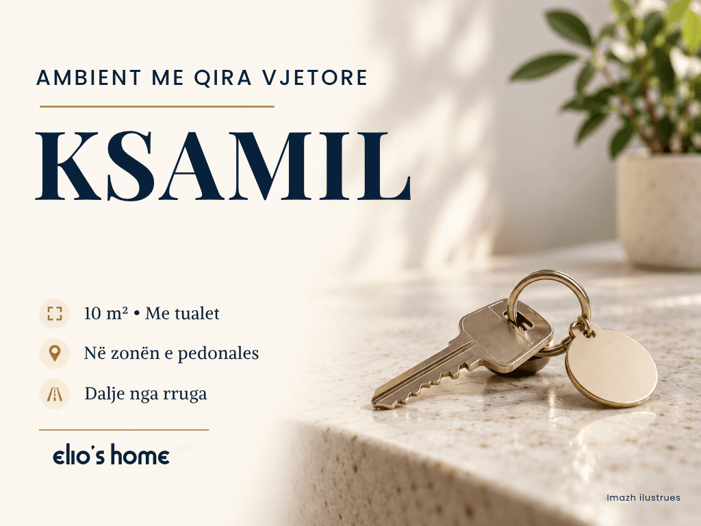 Ambient 10 m² me qira vjetore në Ksamil, pranë pedonales