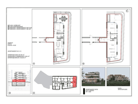 Apartament Master 1+1 në Shitje në Ksamil 3
