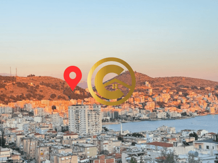Shitet Tokë 320 m² në Sarandë – Mbi Rrugën e 6