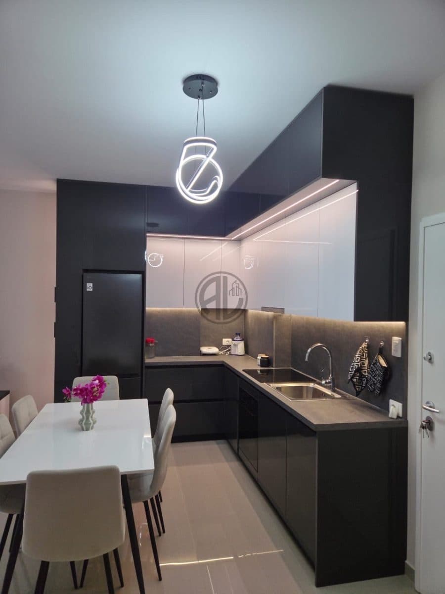 Apartament 1+1 per qira ne Golem, tek rrethrrotullimi. 3
