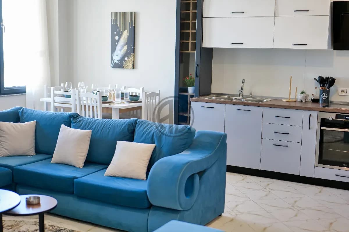 Apartament 2+1+2 me pamje deti tek 27 Kateshi, Vollga 4