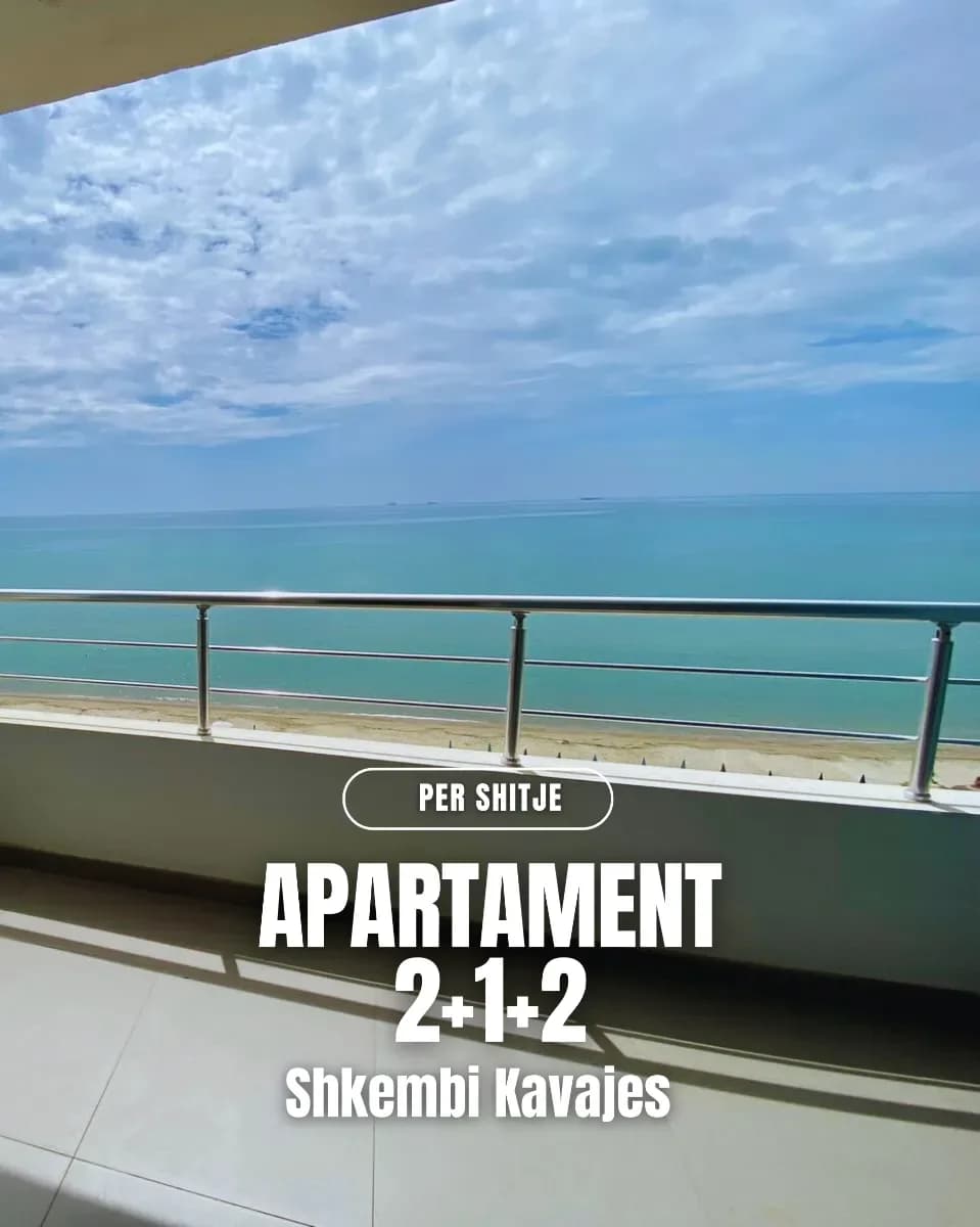 Apartament 2+1 Vije e pare me detin, tek Shkembi i Kavajes 3