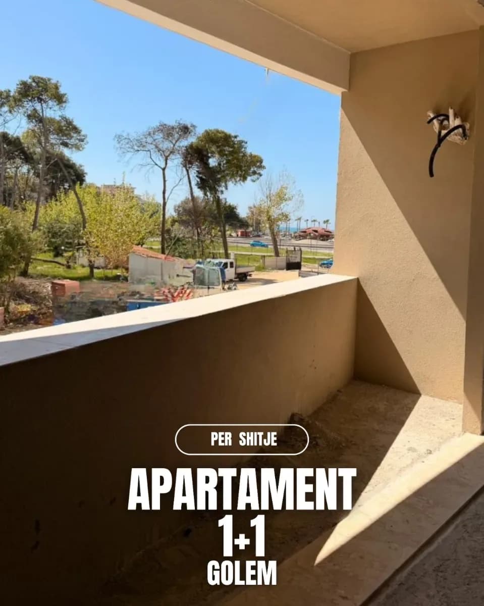 Apartament 1+1 me pamje deti për shitje – Golem