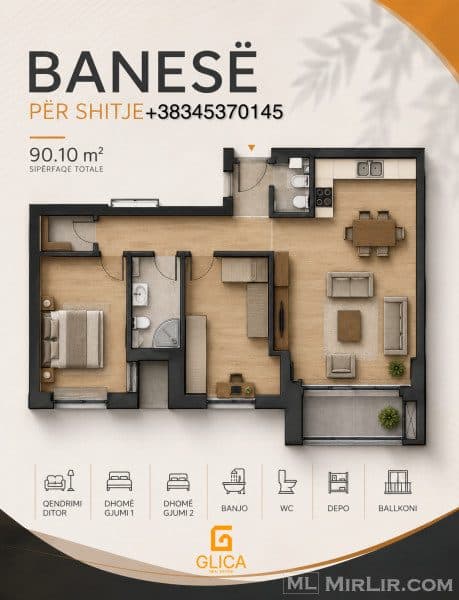 Ofrohet banesë për shitje në kompleksin AFA INVEST