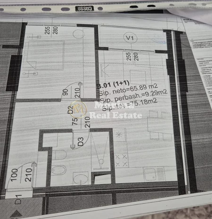 Shitje | Apartament 1 + 1 | Ali Demi| 142800 €