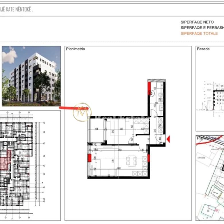 Shitje | Apartament 1 + 1 | Platinum 2 Paskuqan | 92000 € 2