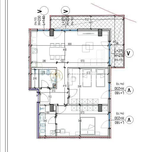 Shitje | Apartament 2 + 1 | Kodra e Diellit 2 | 250000 € 2
