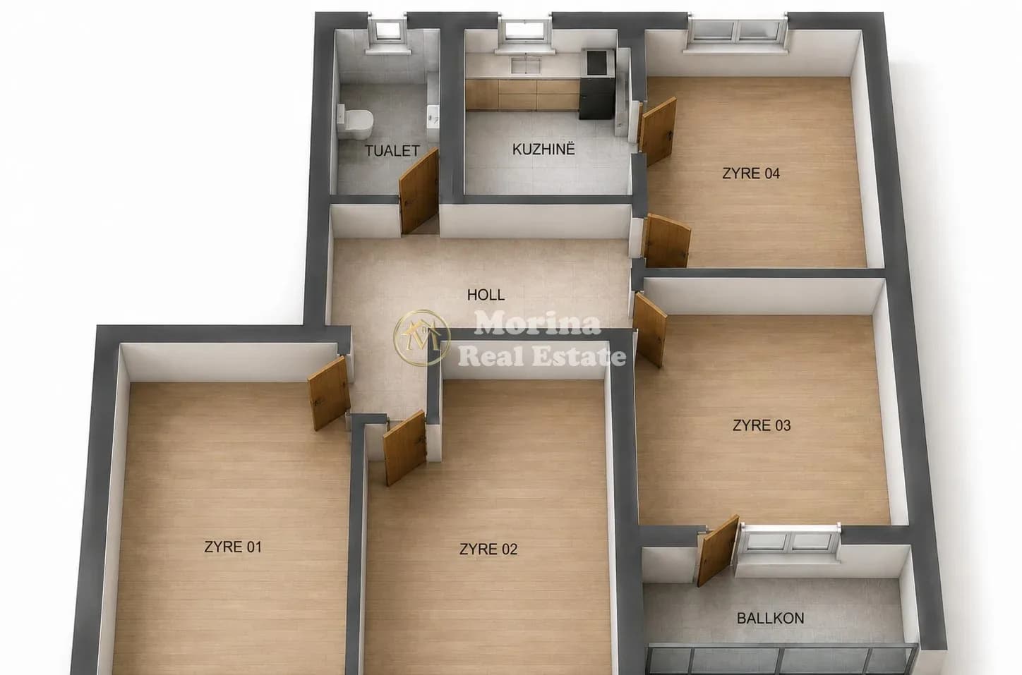 Qera | Ambjent Biznesi | 9 Katëshet | 500 €/muaj