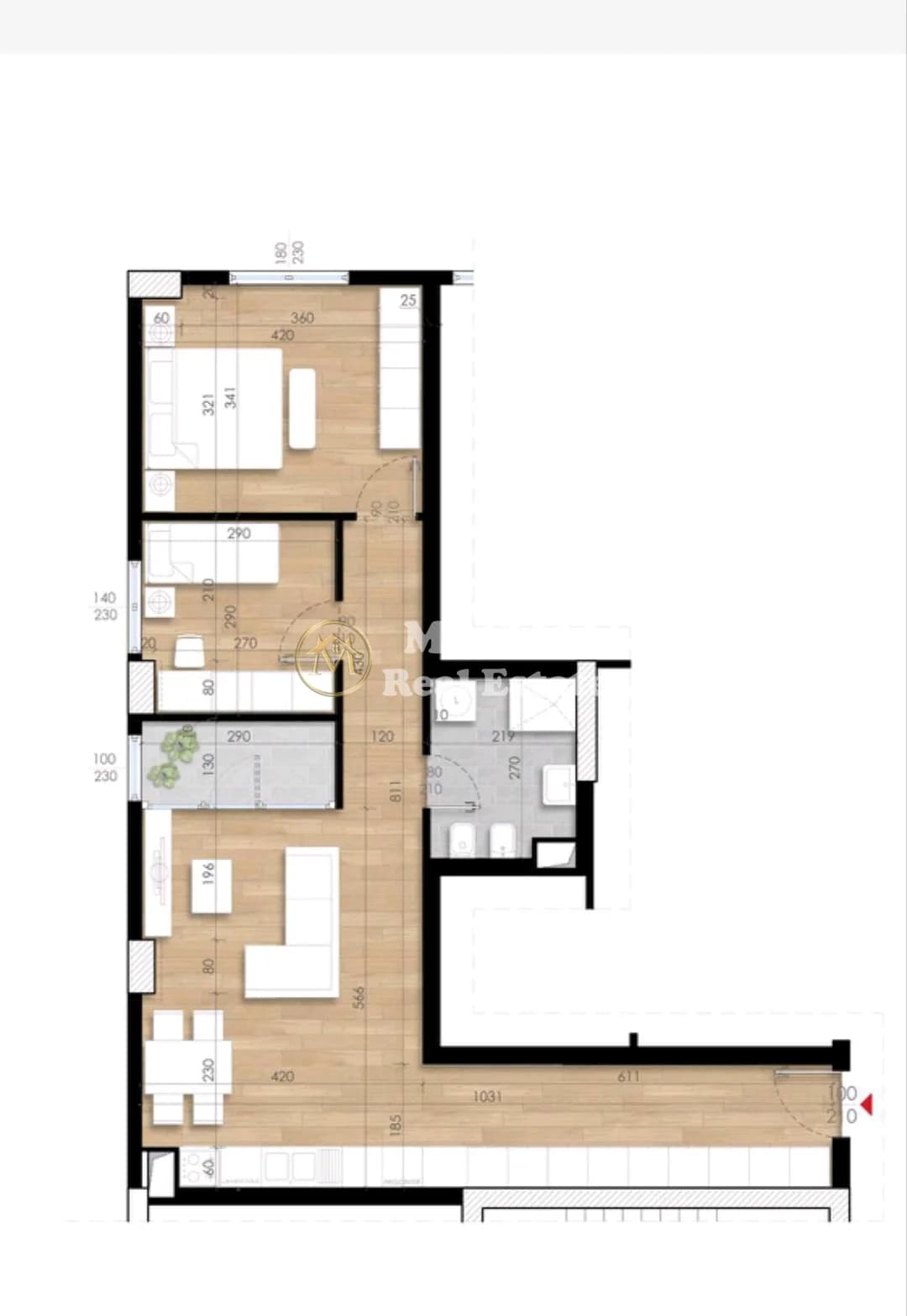 Shitje | Apartament 2 + 1 | Fusha Aviacionit | 155700 €