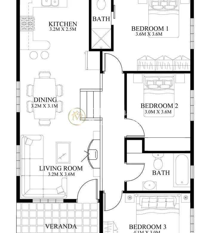 Shitje | Apartament 2 + 1 | Univers City | 200000 €