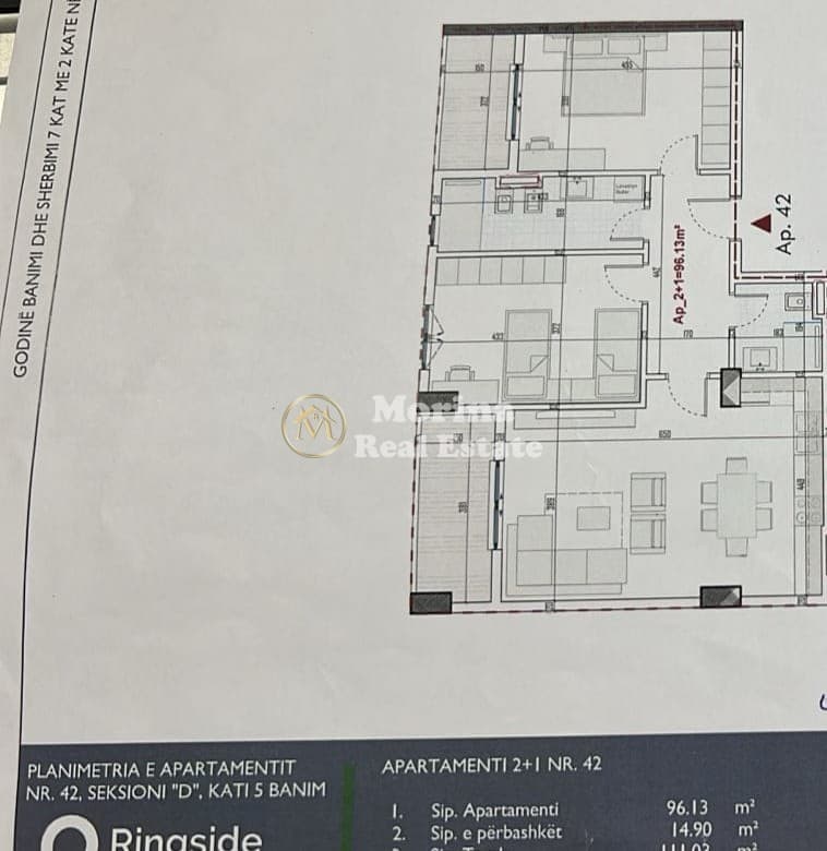 Shitje | Apartament 2 + 1 | Paskuqan | 111000 € 3