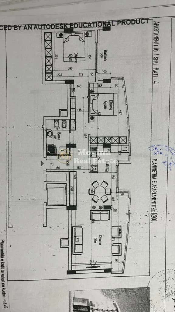Shitje | Apartament 2 + 1 | Rruga e Kavajës | 320000 €