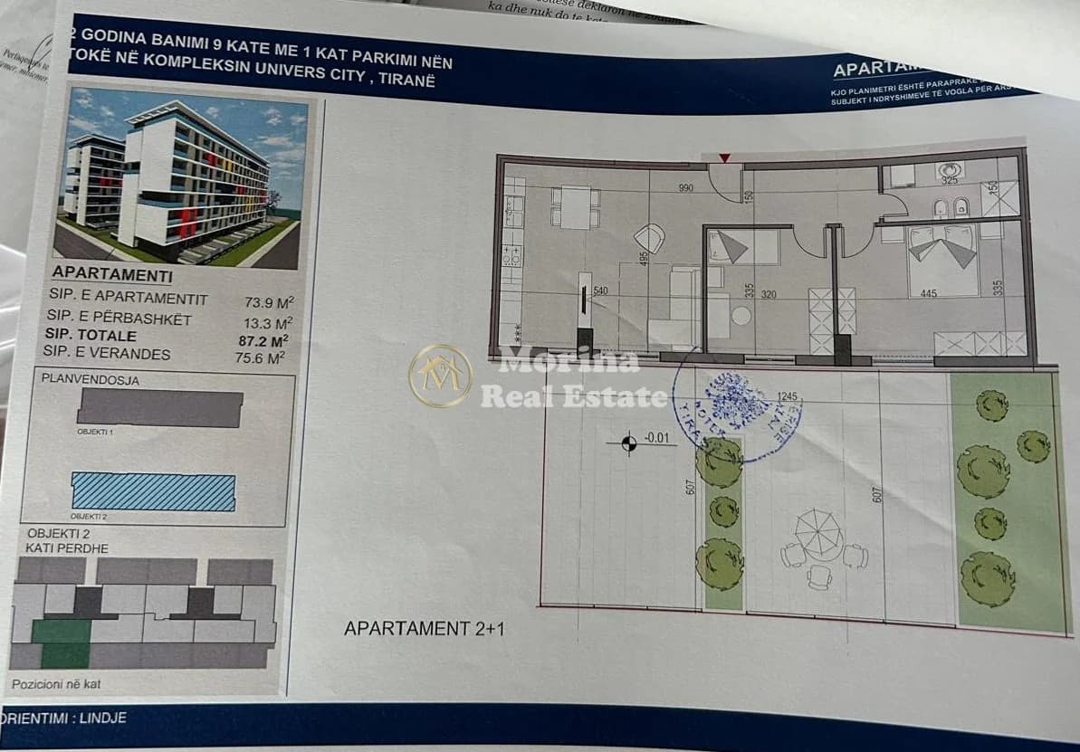 Shitje | Apartament 2 + 1 | Universe City | 160000 €