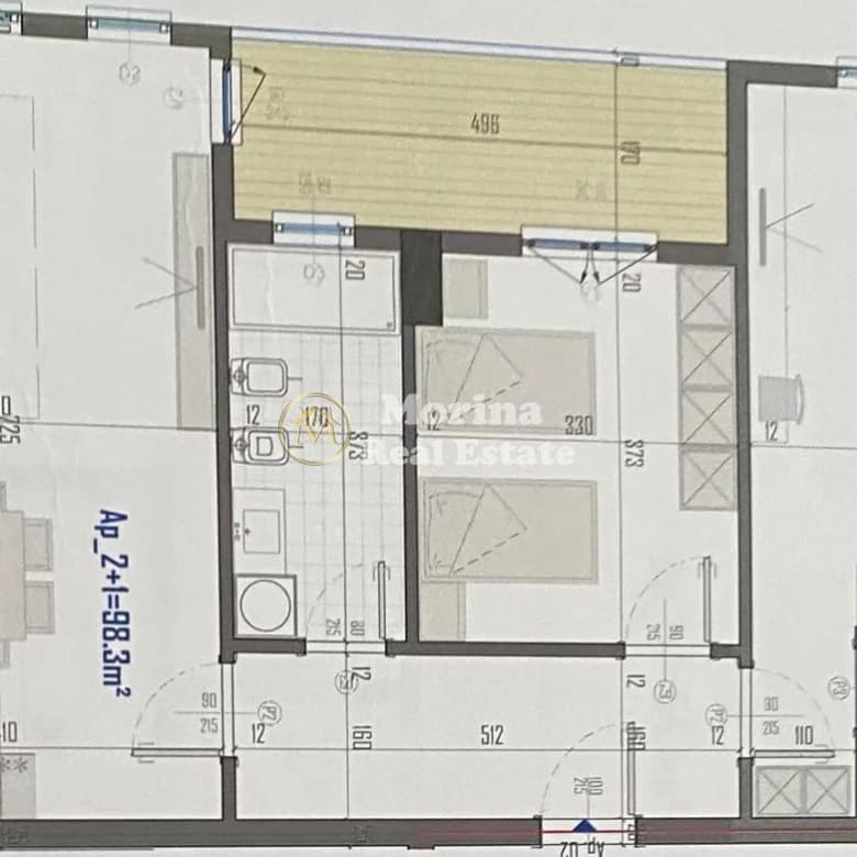Shitje | Apartament 2 + 1 + 2 | Kamëz | 148300 € 2