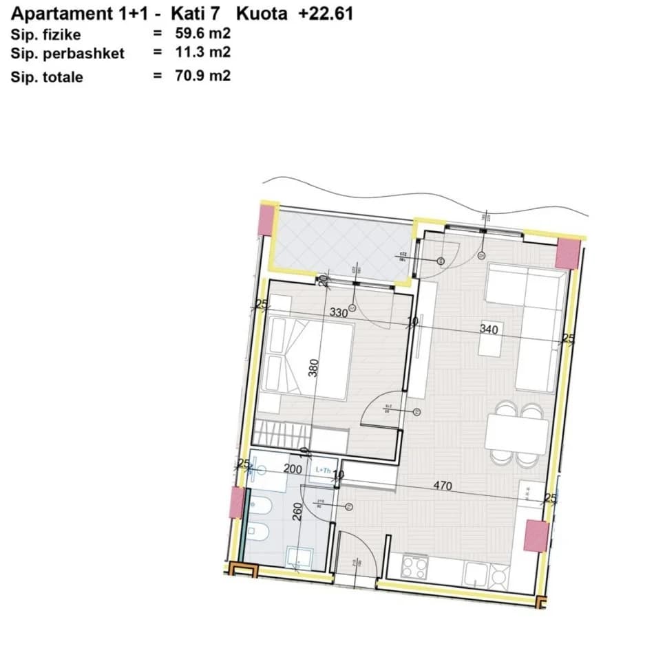 Shitje | Apartament 1 + 1 Paskuqan | | 92300 €