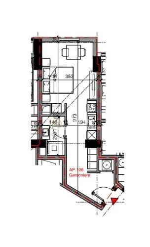Shitje | Garsoniere | Rruga Bardhyl | 110400 €