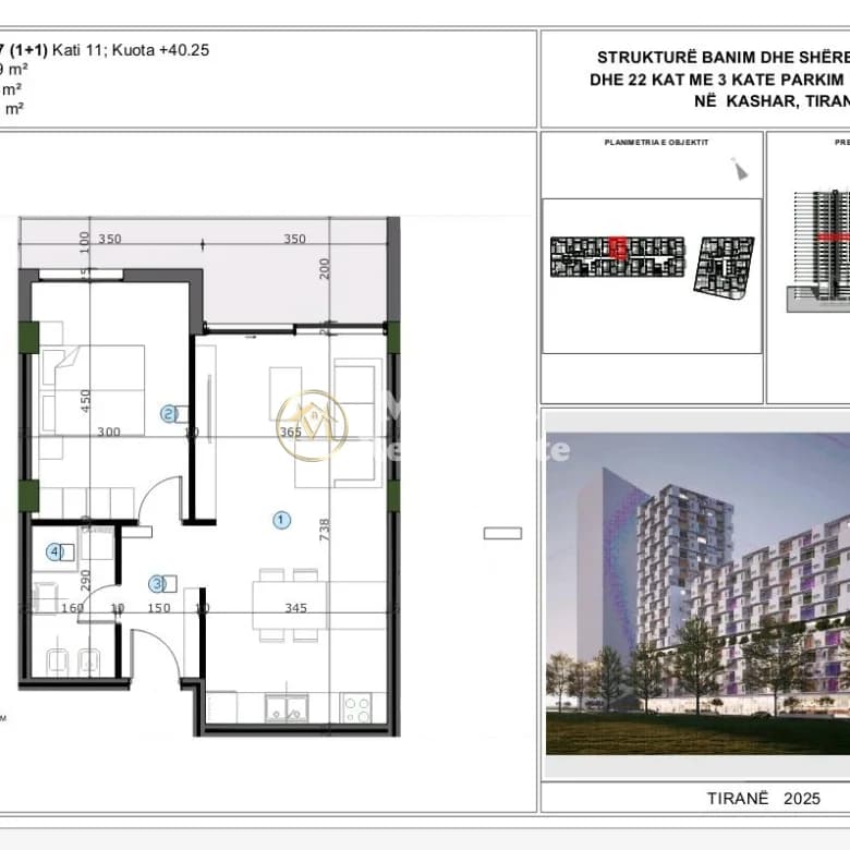Shitje | Apartament 1 + 1 | Astir | 1 €