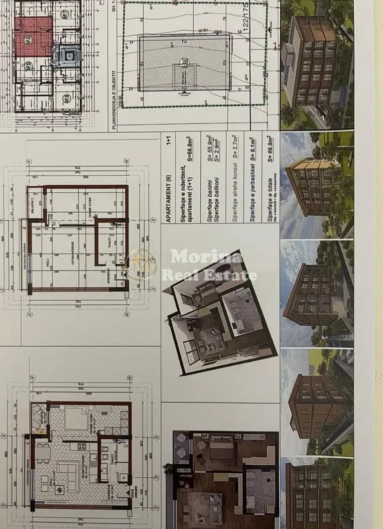 Shitje | Apartament 1 + 1 | Babrru | 86970 € 2