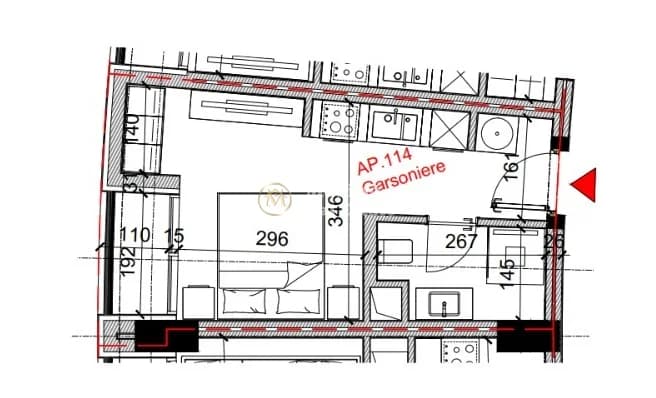 Shitje | Garsoniere | Rruga Bardhyl | 80640 €