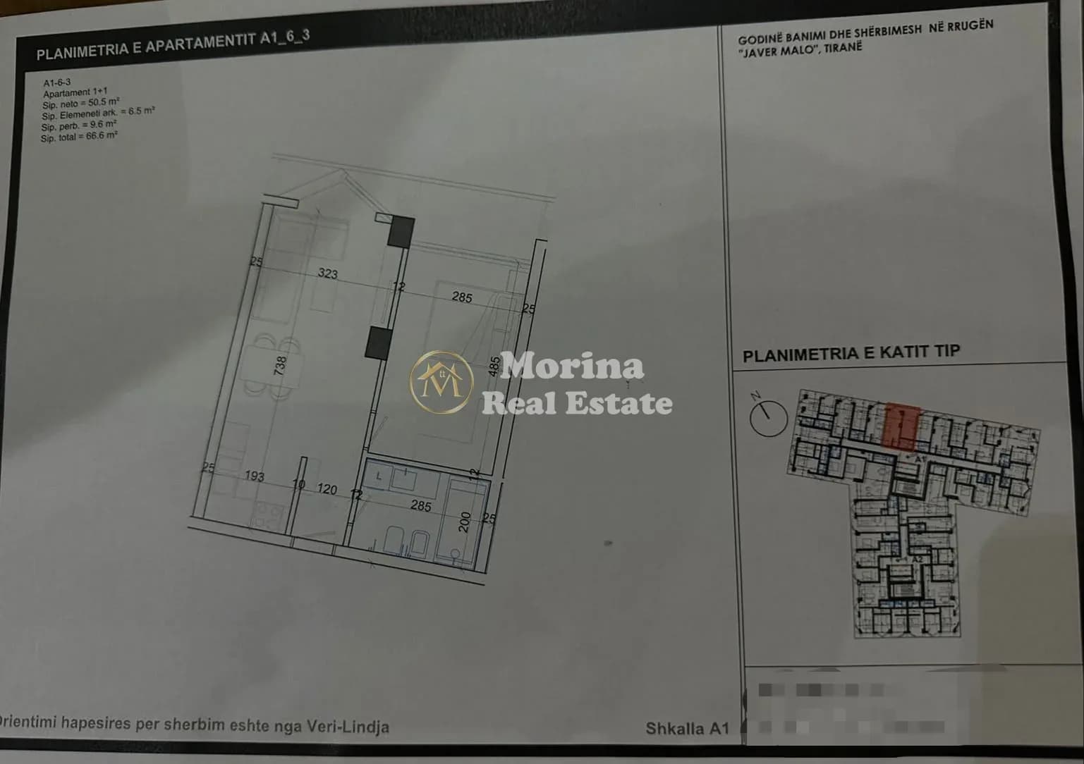Shitje | Apartament 1 + 1 | Kompleks Viva 3 | 113220 € 3