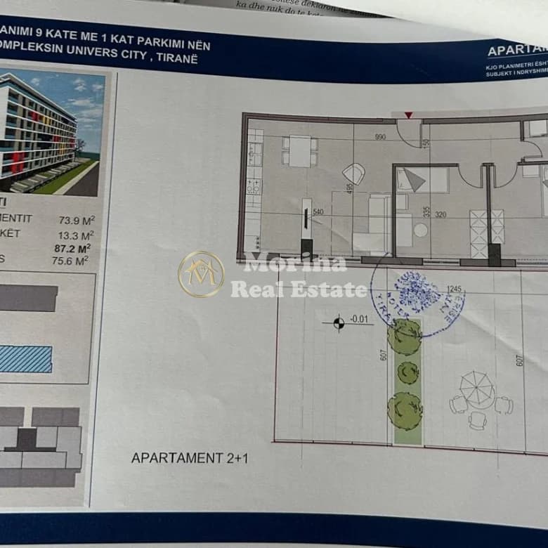 Shitje | Apartament 2 + 1 | Universe City | 160000 € 2