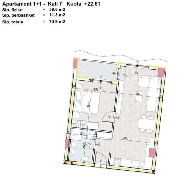 Shitje | Apartament 1 + 1 Paskuqan | | 92300 € 2