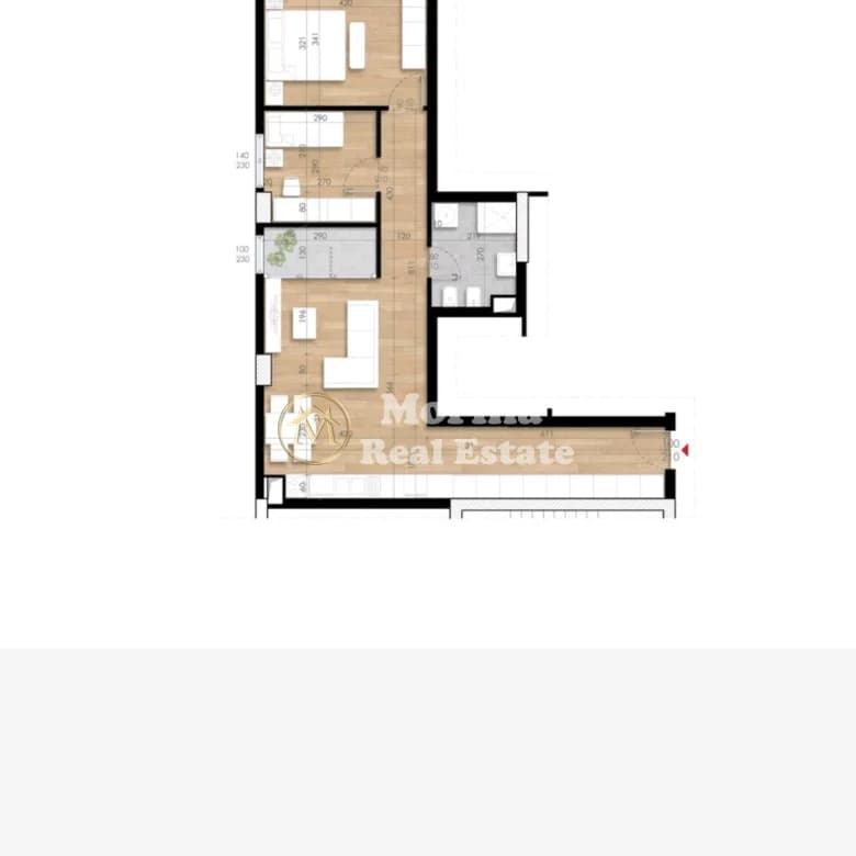 Shitje | Apartament 2 + 1 | Fusha Aviacionit | 155700 € 3