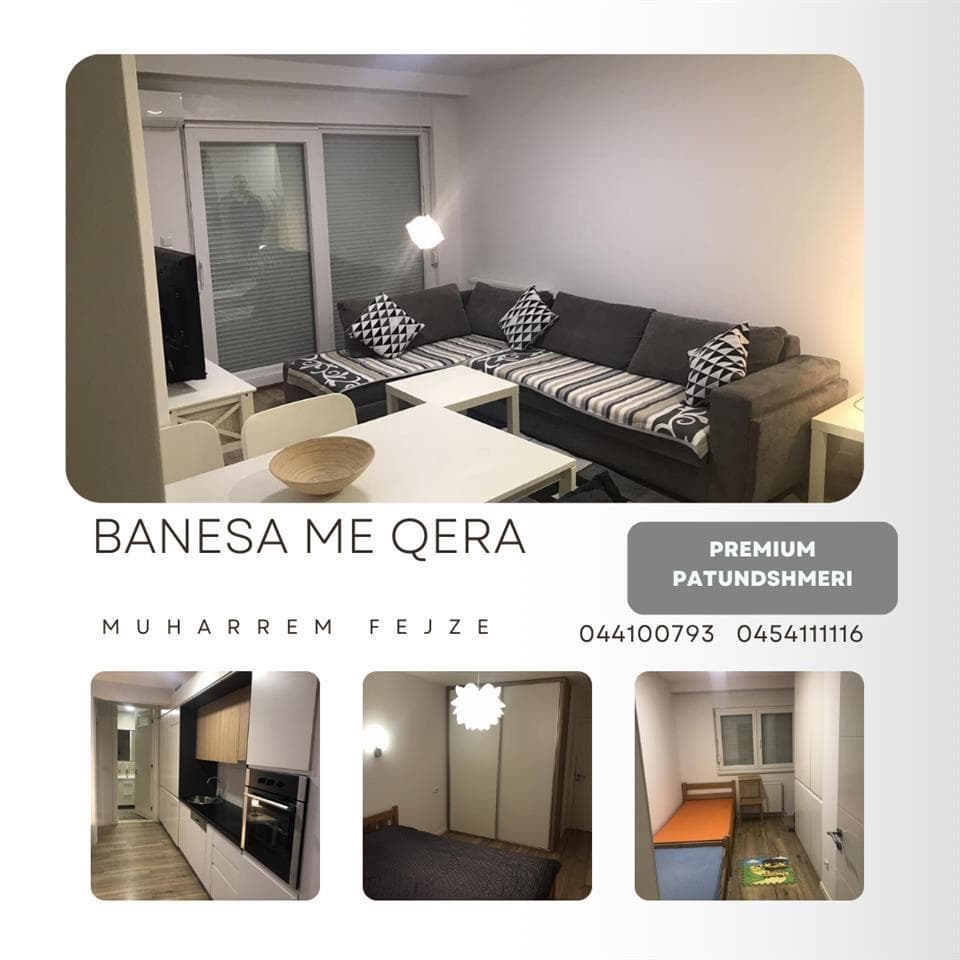 Banes me qera ne rrugen Muharrem Fejza.