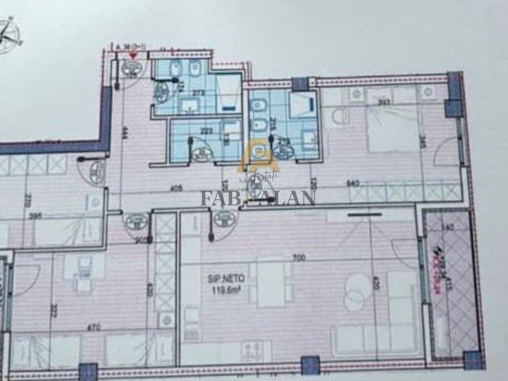 TEK GENER 2 BULEVARDI I RI, APARTAMENT 3+1+2+POST PARKIMI PER SHITJE! 3