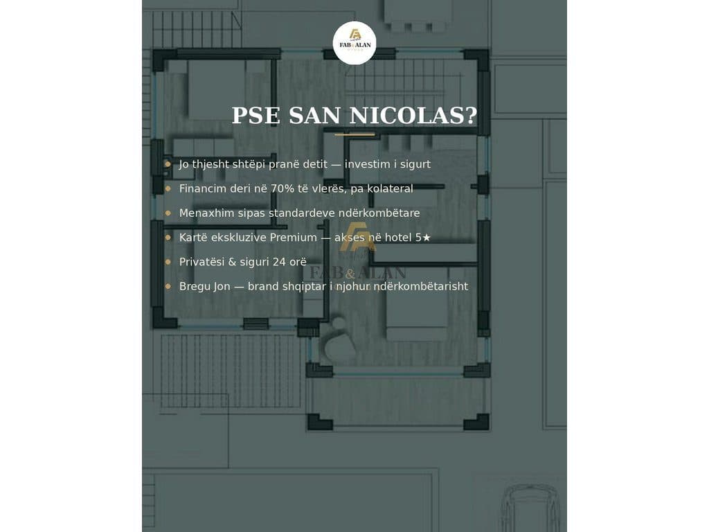 Bllok Apartamentesh 1+1 dhe 2+1 Për Shitje në San Nicolas - Palase, Vlorë - 267,000€ | 65 m² - 140 m² 3