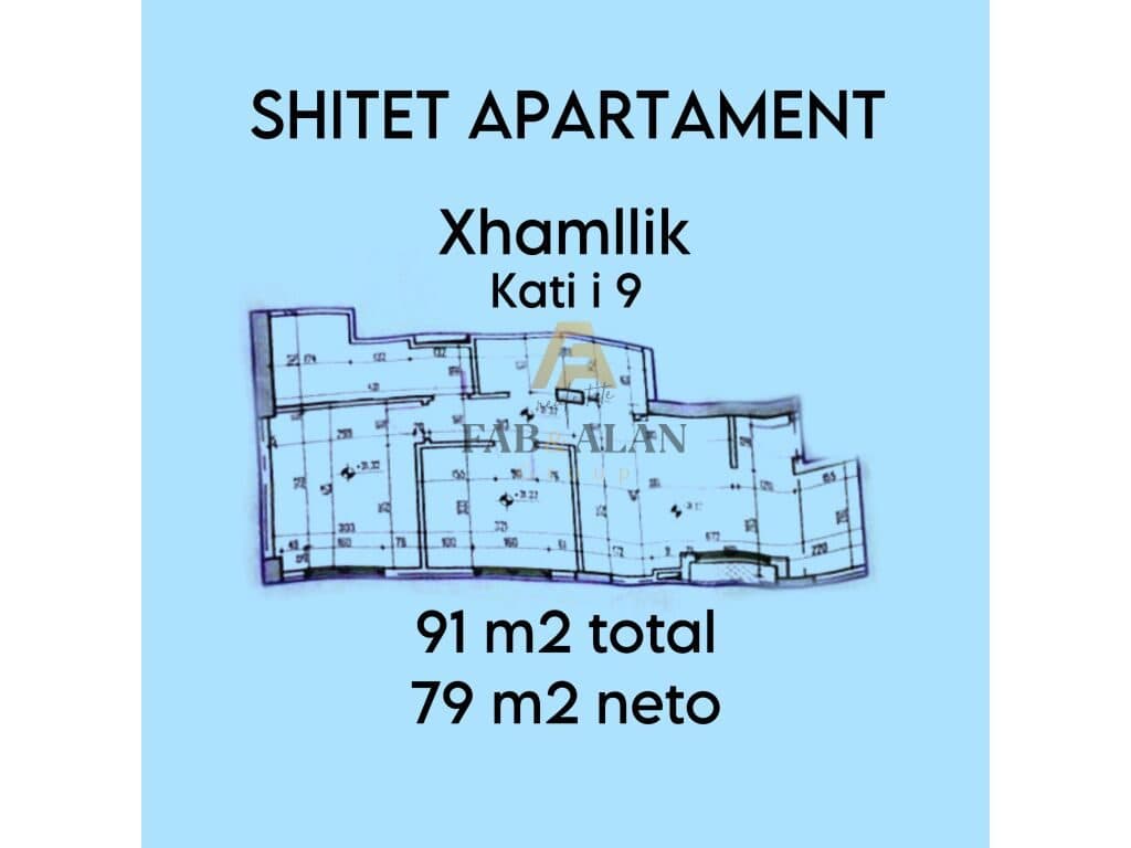 TEK REZIDENCA ESHLI NE XHAMLLIK APARTAMENT 2+1 PER SHITJE! 1