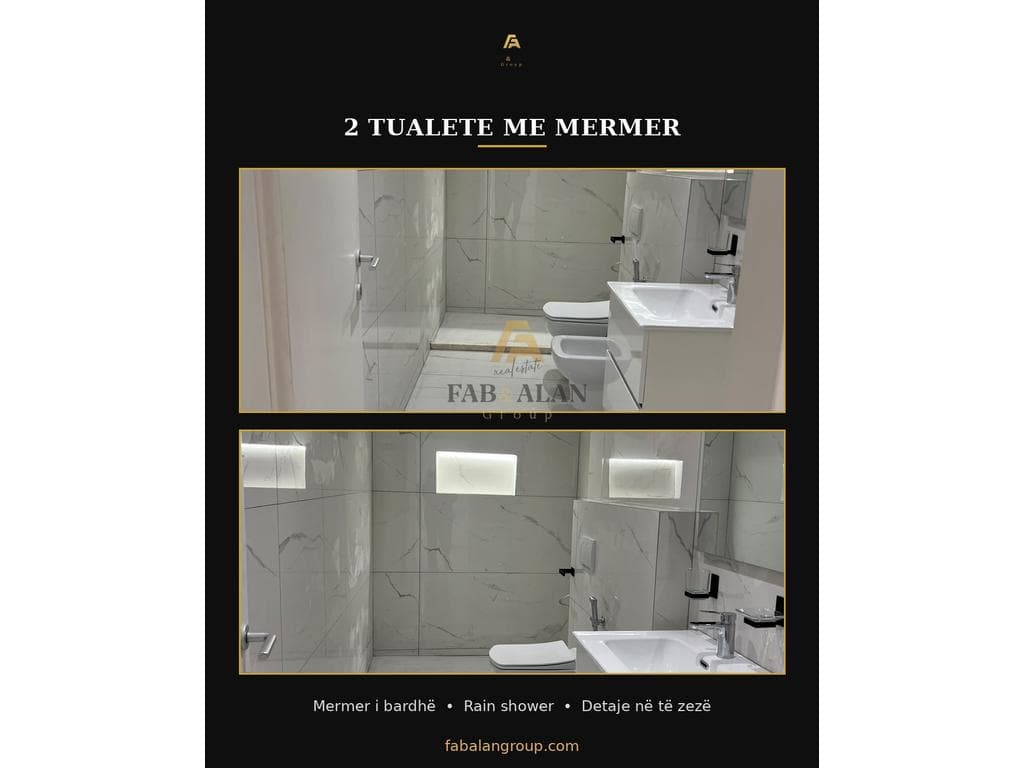 Apartament 3+2 Me Qira në Rruga e Elbasanit, Tiranë – 2145€ | 190 m² 4