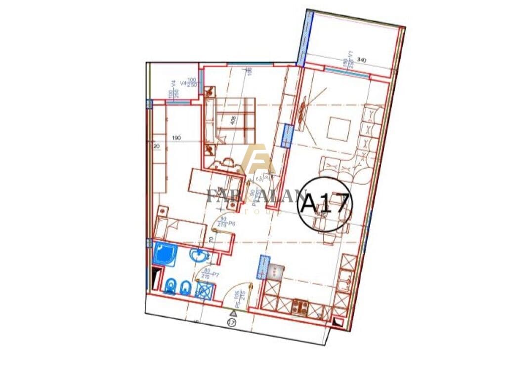 NE PASKUQAN TEK "SPACE CITY BUILDING" APARTAMENT 2+1+2 BLK PER SHITJE! 2