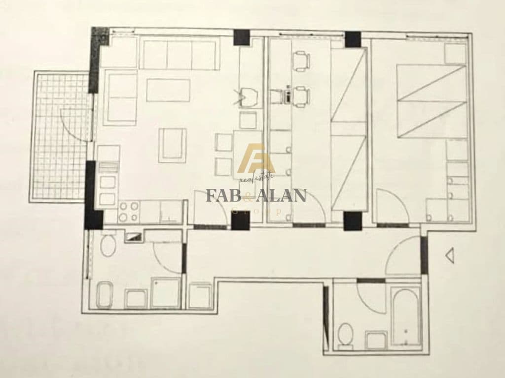 SUPER APARTAMENT 2+1+2 PER SHITJE TEK 21 DHJETORI!