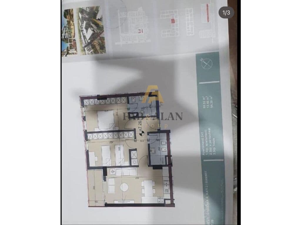 TEK UNIVERS CITY APARTAMENT 2+1 PER SHITJE! 3