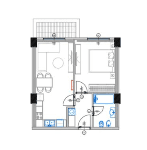 Apartament 1+1 Për Shitje në Qerret, Kavajë - 89,570€ | 69 m² 3