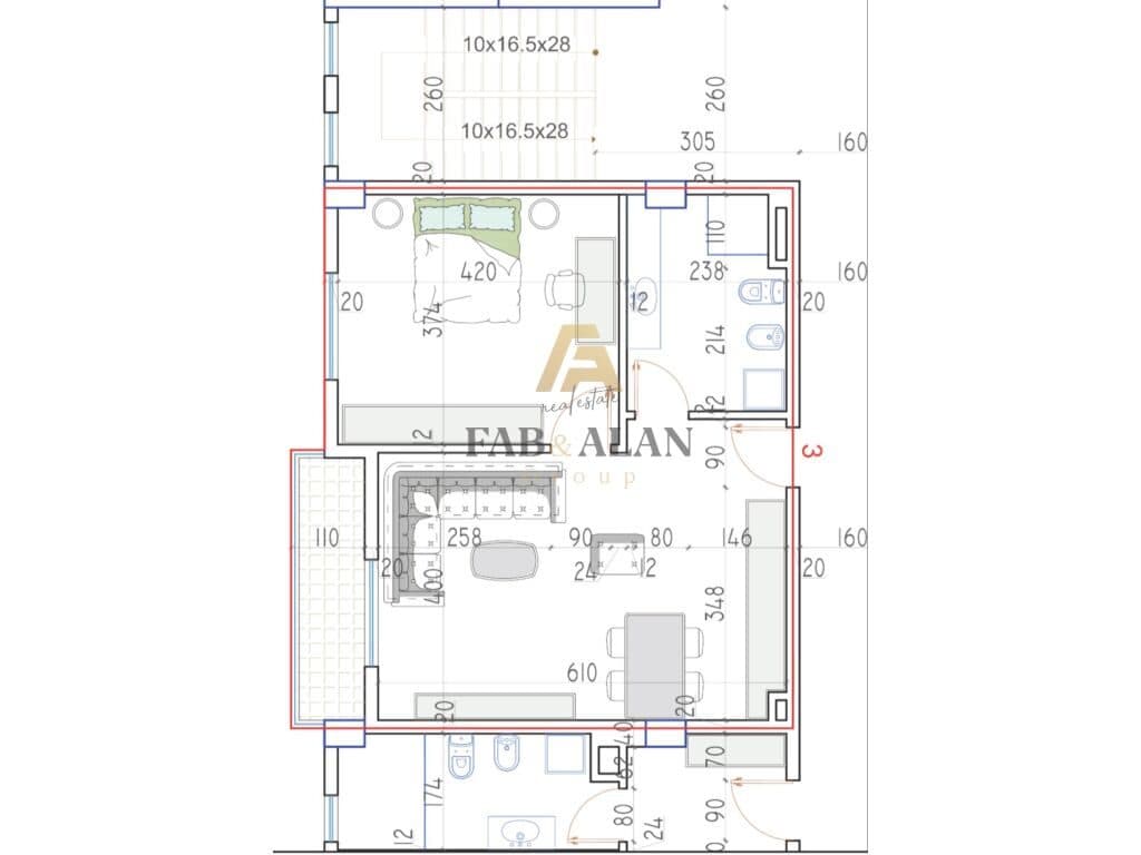 APARTAMENT 1+1 PER SHITJE NE BATHORE!