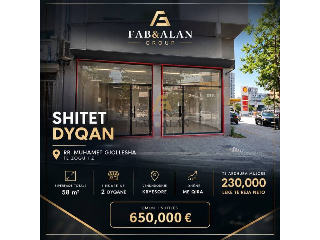 SHITET DYQAN – ZOGU I ZI, TIRANË